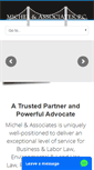Mobile Screenshot of michellawyers.com